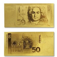 Золотая Банкнота 50 Mark